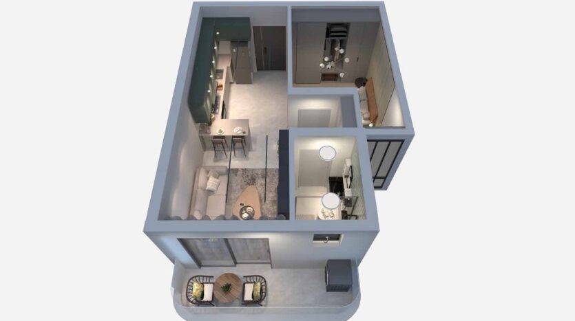 Stylish 1‑Bedroom in Oak Breeze Residency, Kilimani