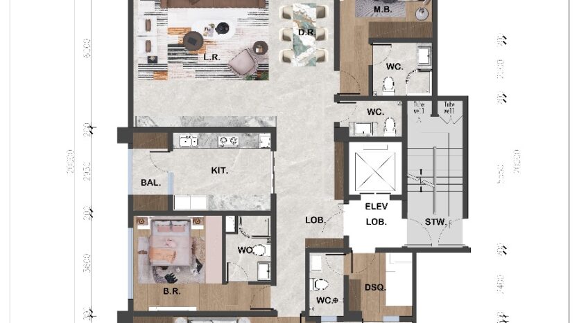 Luxury 2-Bedroom Homes in Kilimani