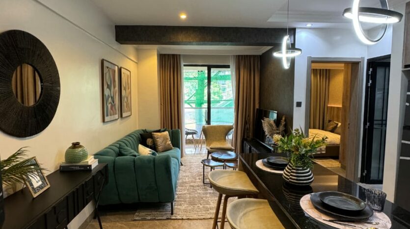 1‑bedroom + study apartments at Njemwa Residences, Kilimani.