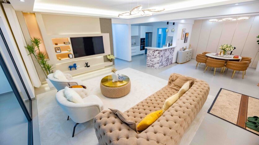 Elegant 2-bedroom apartments at The Royal Legend Residence