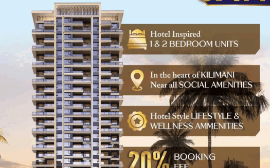 Capital Vista Kilimani 1-Bedroom Apartments for Sale Nairobi